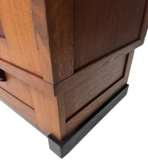 Art Deco Modernist Armoire or Wardrobe by J.J. Zijfers Amsterdam, 1920s